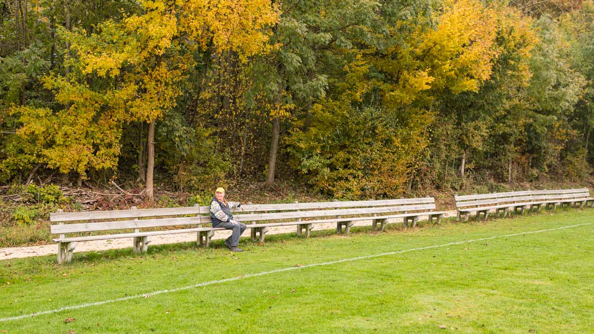 Der Sportplatz in Attiswil…